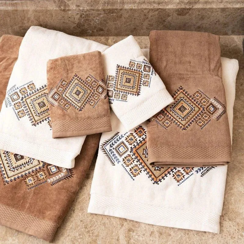Sedona Summer Bathroom Towel Set bath towels, hand towels
