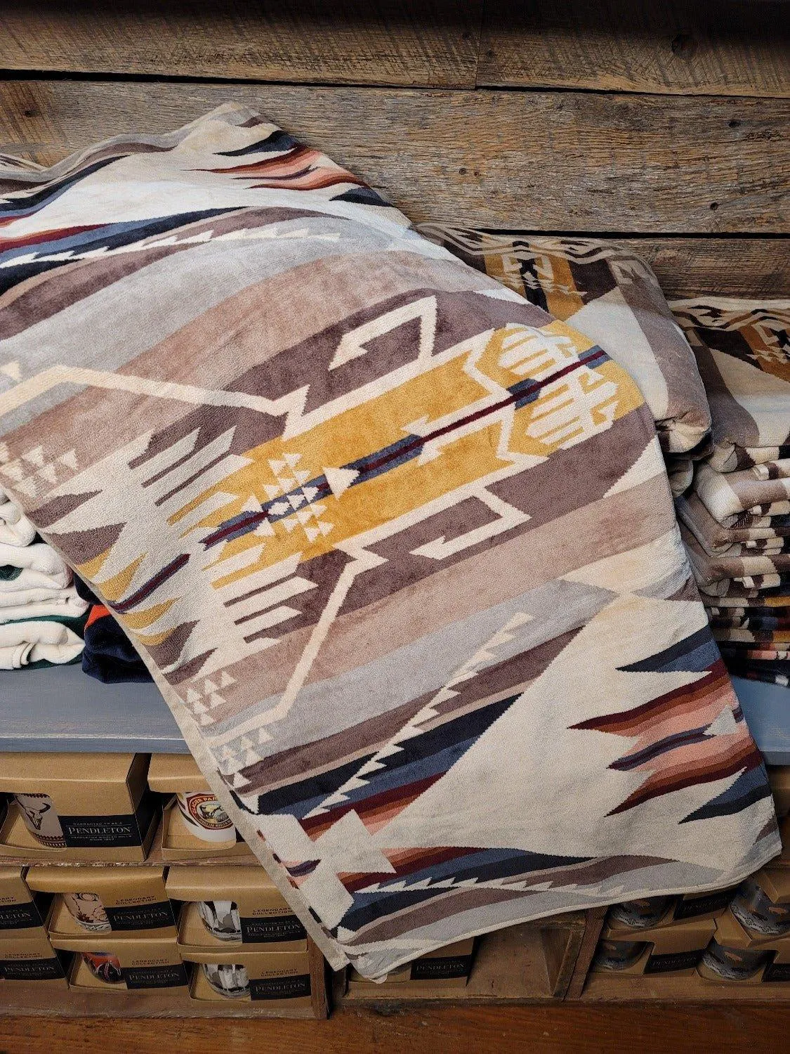 Shifting Dunes Bathroom Towels by Pendleton