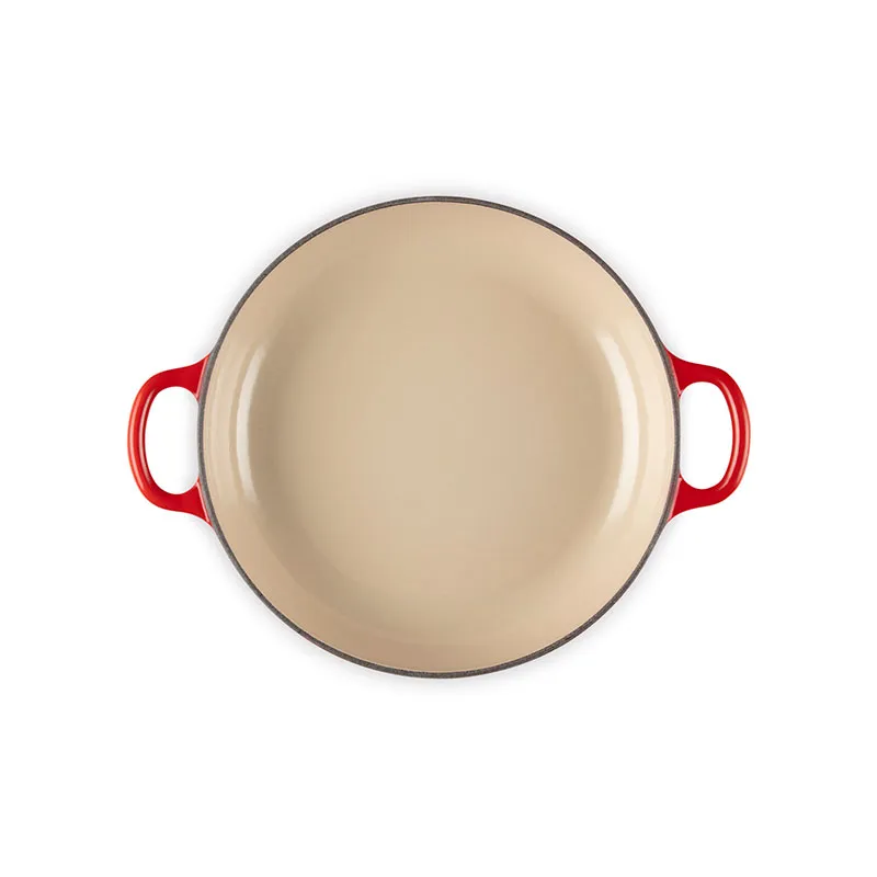 Signature Shallow Casserole, 22cm, Cerise