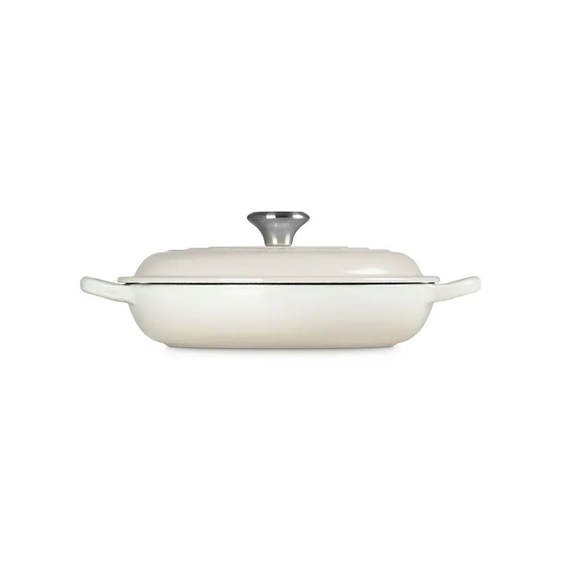Signature Shallow Casserole, 22cm, Meringue