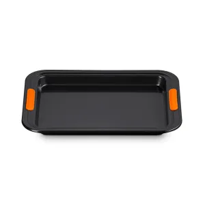 Small Baking Tray, 27cm, Satin Black curtain fabric, upholstery textile