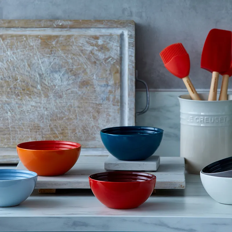 Small Serving Bowl, Volcanic