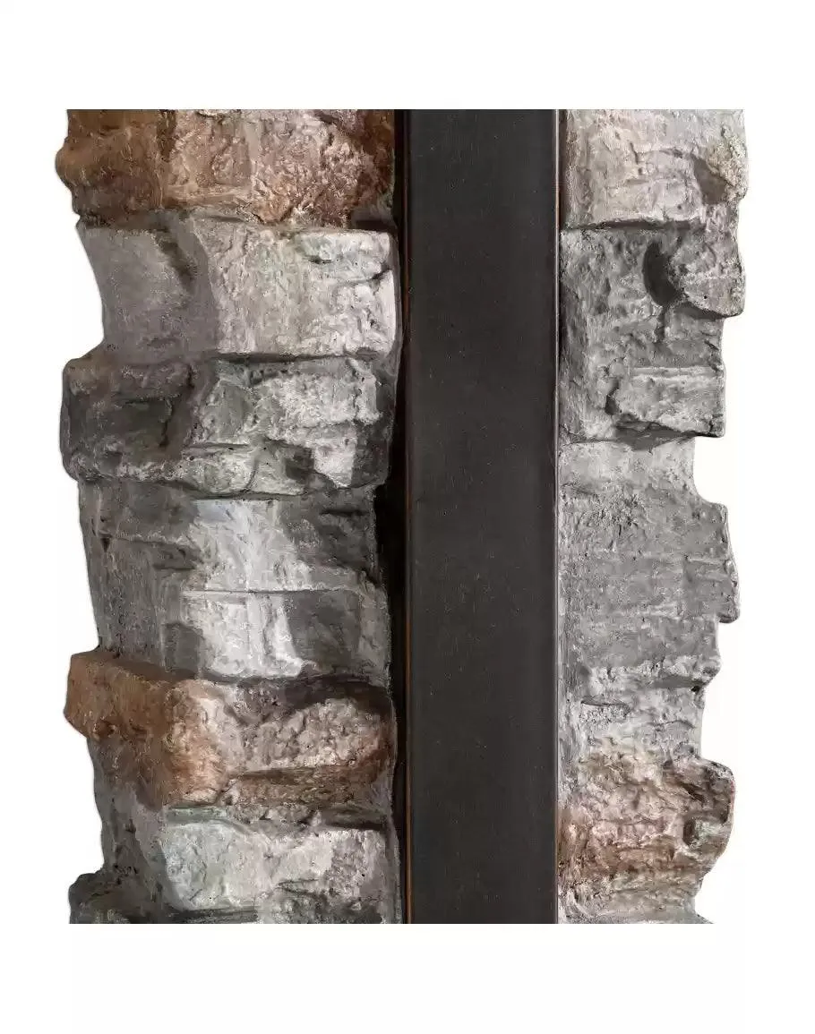 Stacked Stone Table Lamp