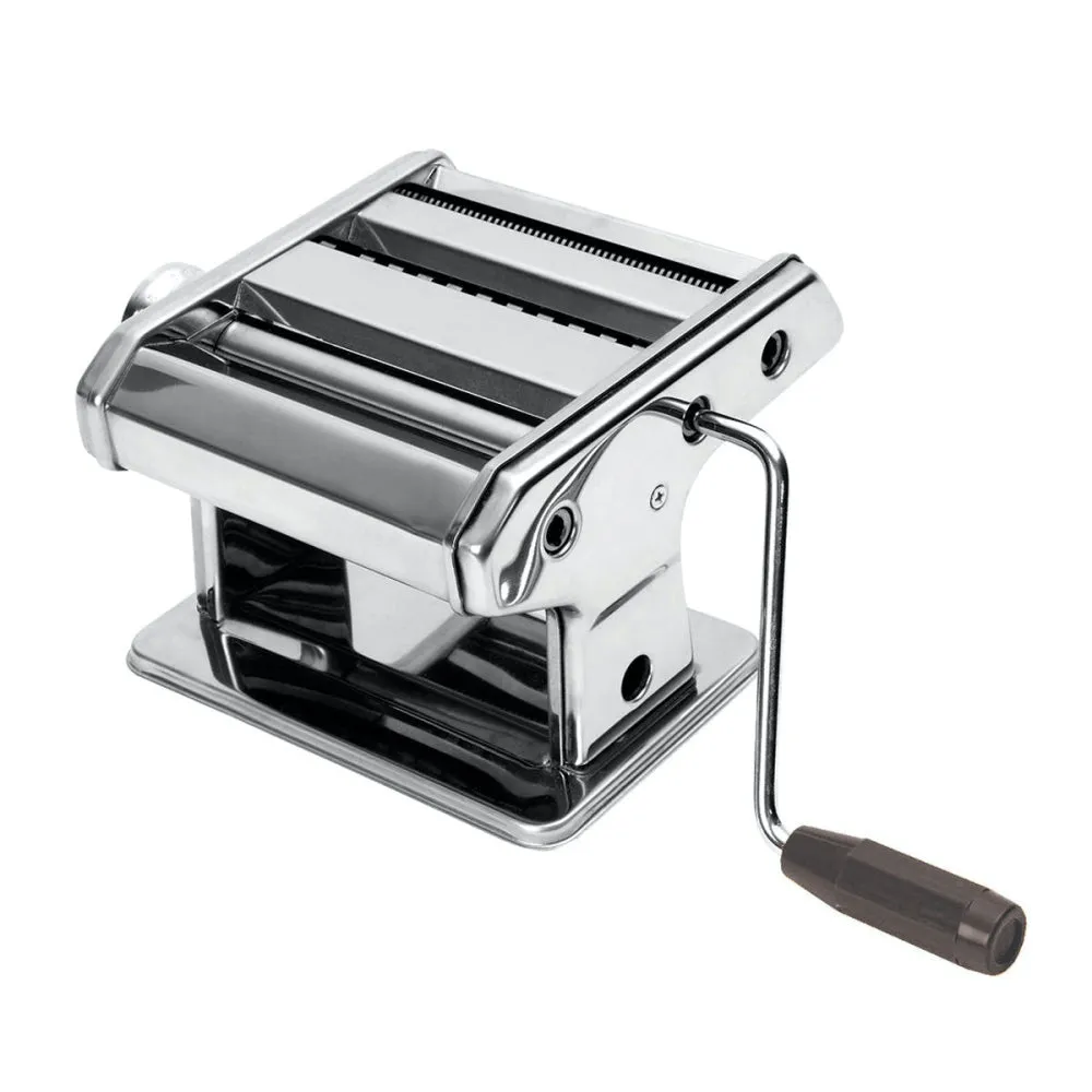 Stainless Steel Pasta Maker lamp shade, drum shade