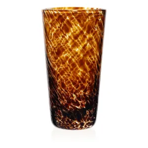 Studio - Vanessa Highball tumbler, 15cm - 350ml, Tortoise ceramic platter, appetizer tray