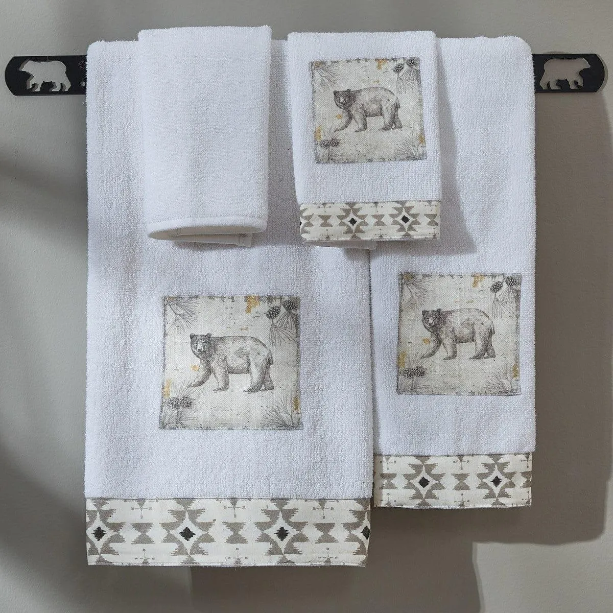 Summit Wildlife Terry Bathroom Towels bathroom furniture, vanity cabinet