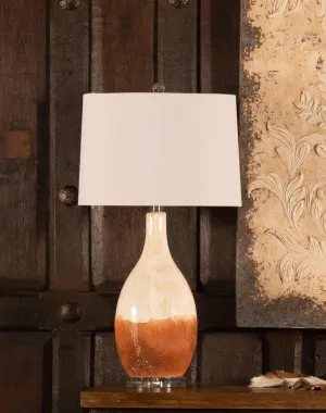 Terra Cotta Rust Table Lamp ceiling light, pendant lamp