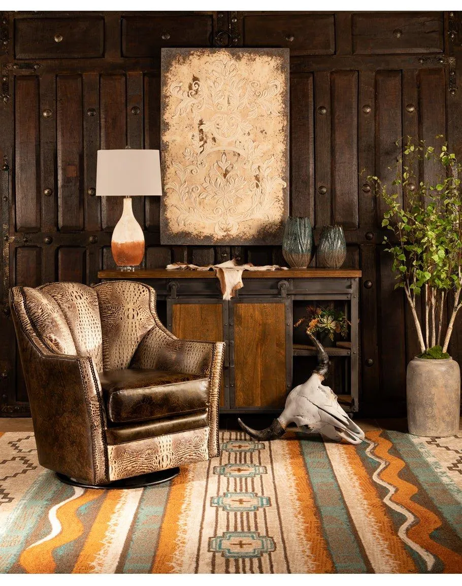 Terra Cotta Rust Table Lamp