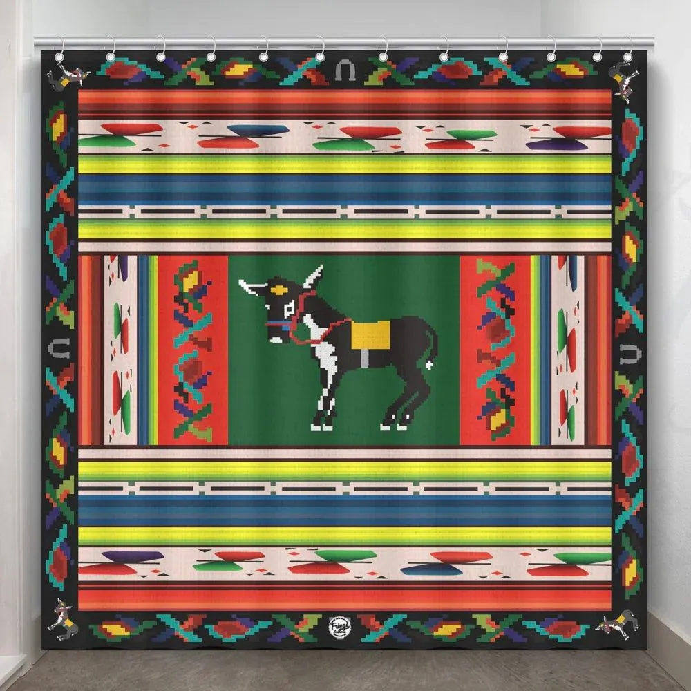 Tijuana Burro Shower Curtain