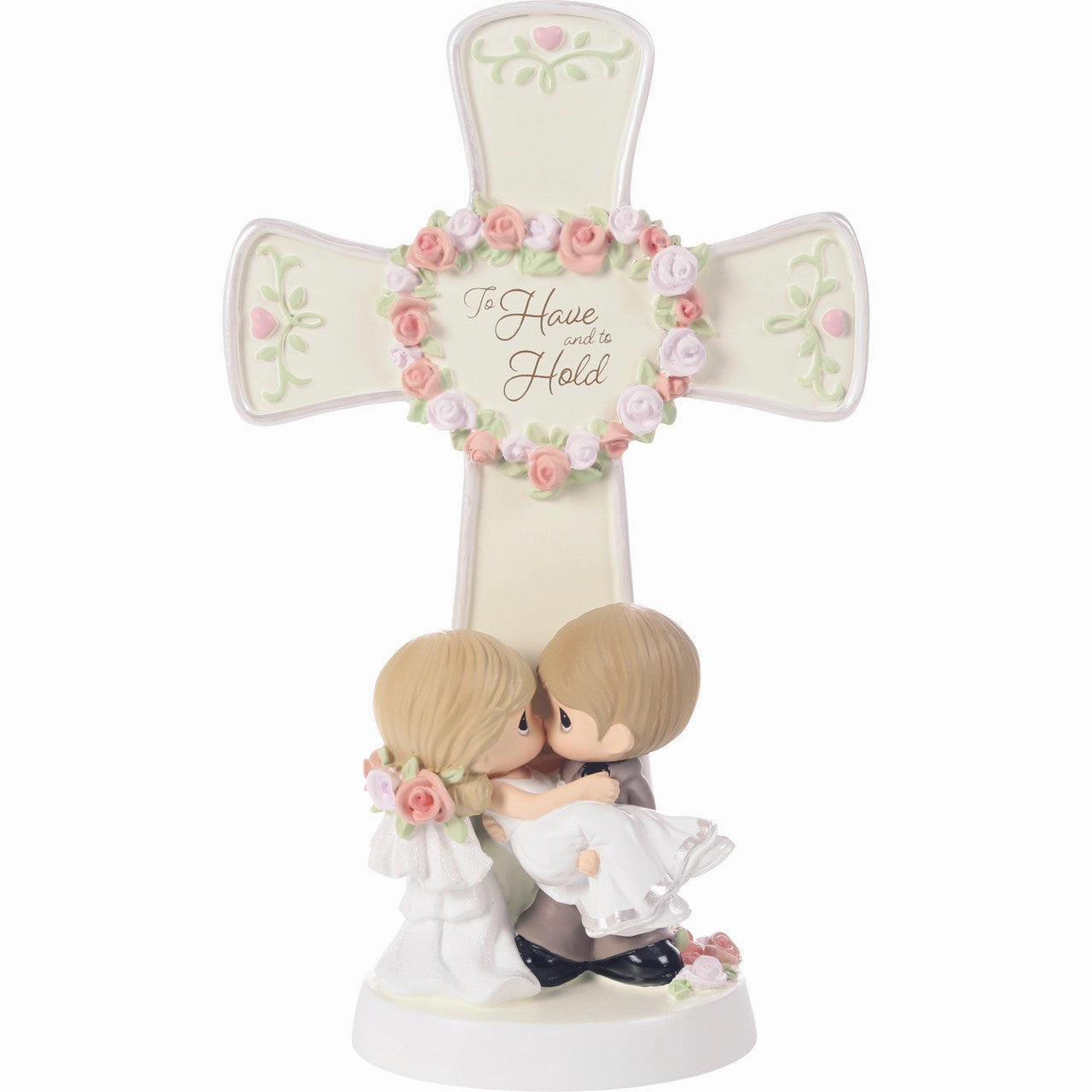 To Have and to Hold Groom Holding Bride Wedding Cross Decorative Mirror,Home Decor Mirror