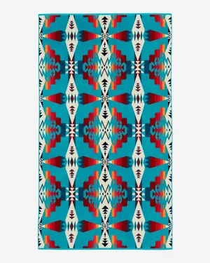 Tucson Turquoise Spa Towel bath towels, hand towels