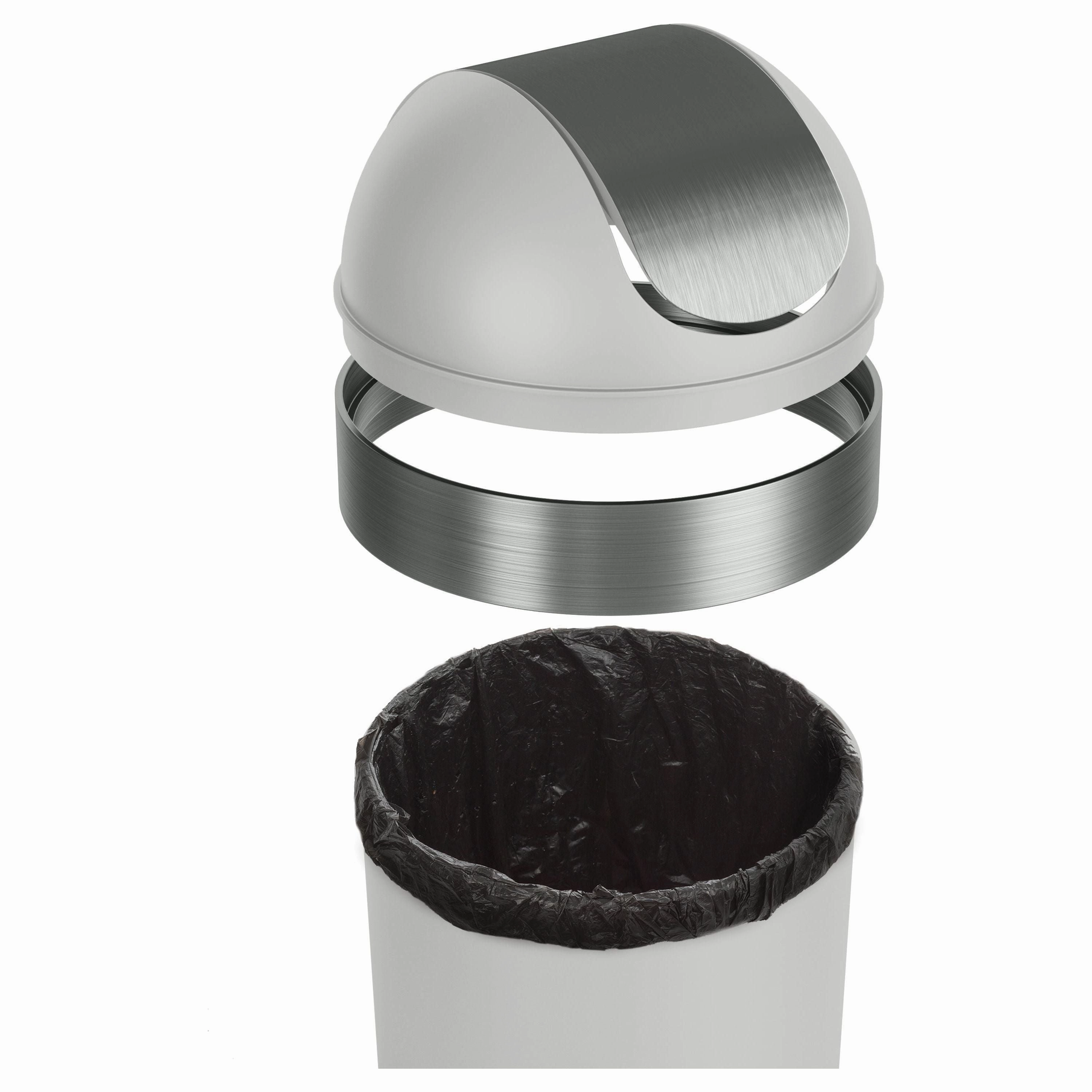 Venti 16-Gallon (62L) Trash Can with Swing Top Lid