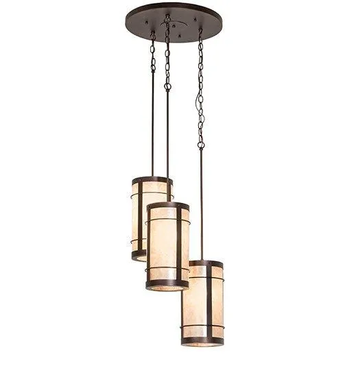 Villa 3 Light Cascading Pendant