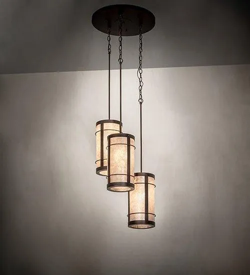 Villa 3 Light Cascading Pendant