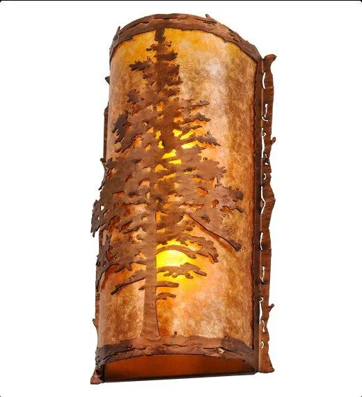Vintage Copper Tamarack Wall Sconce