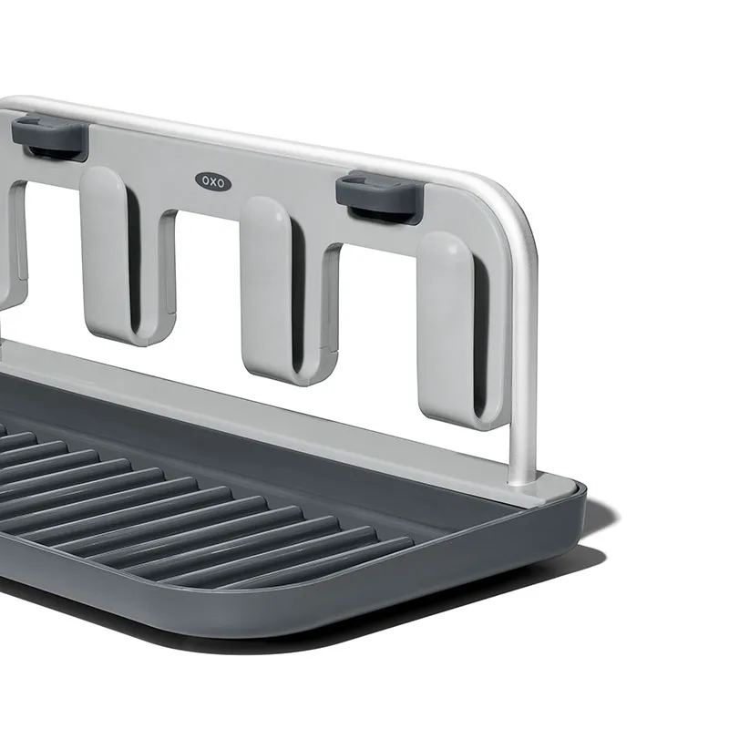 Water Bottle Drying Rack, Grey