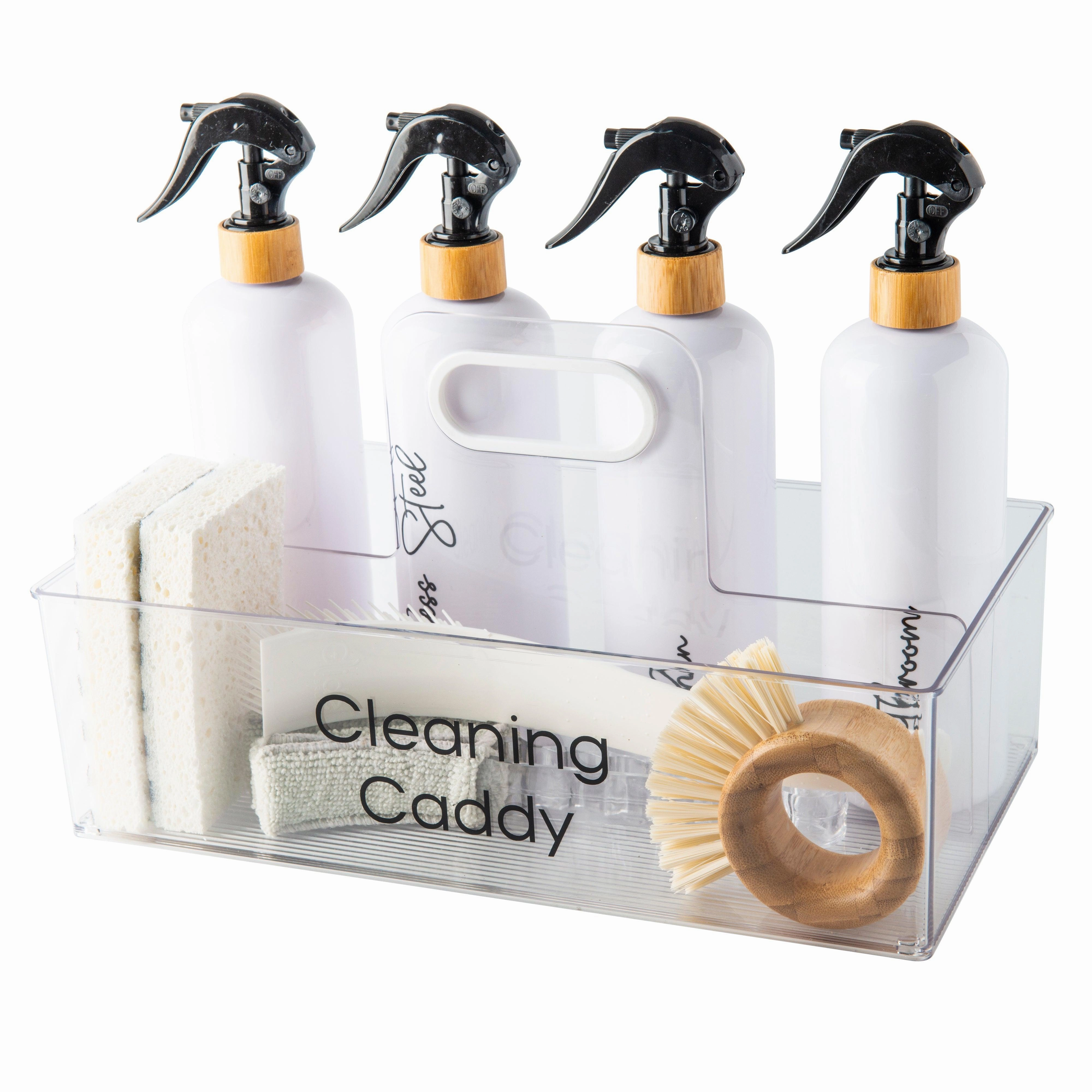 White Bottle with Black Spray - 500ml