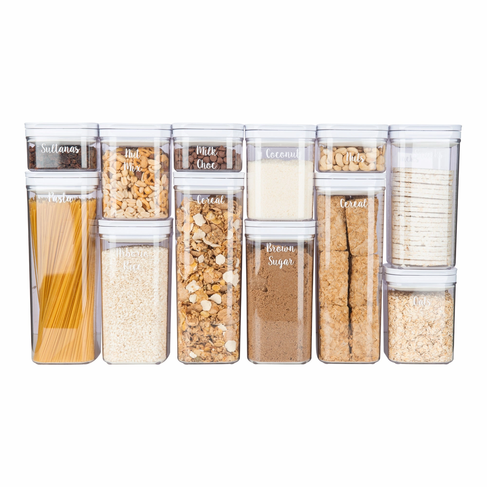 White Flip Canister Value Pack x 12