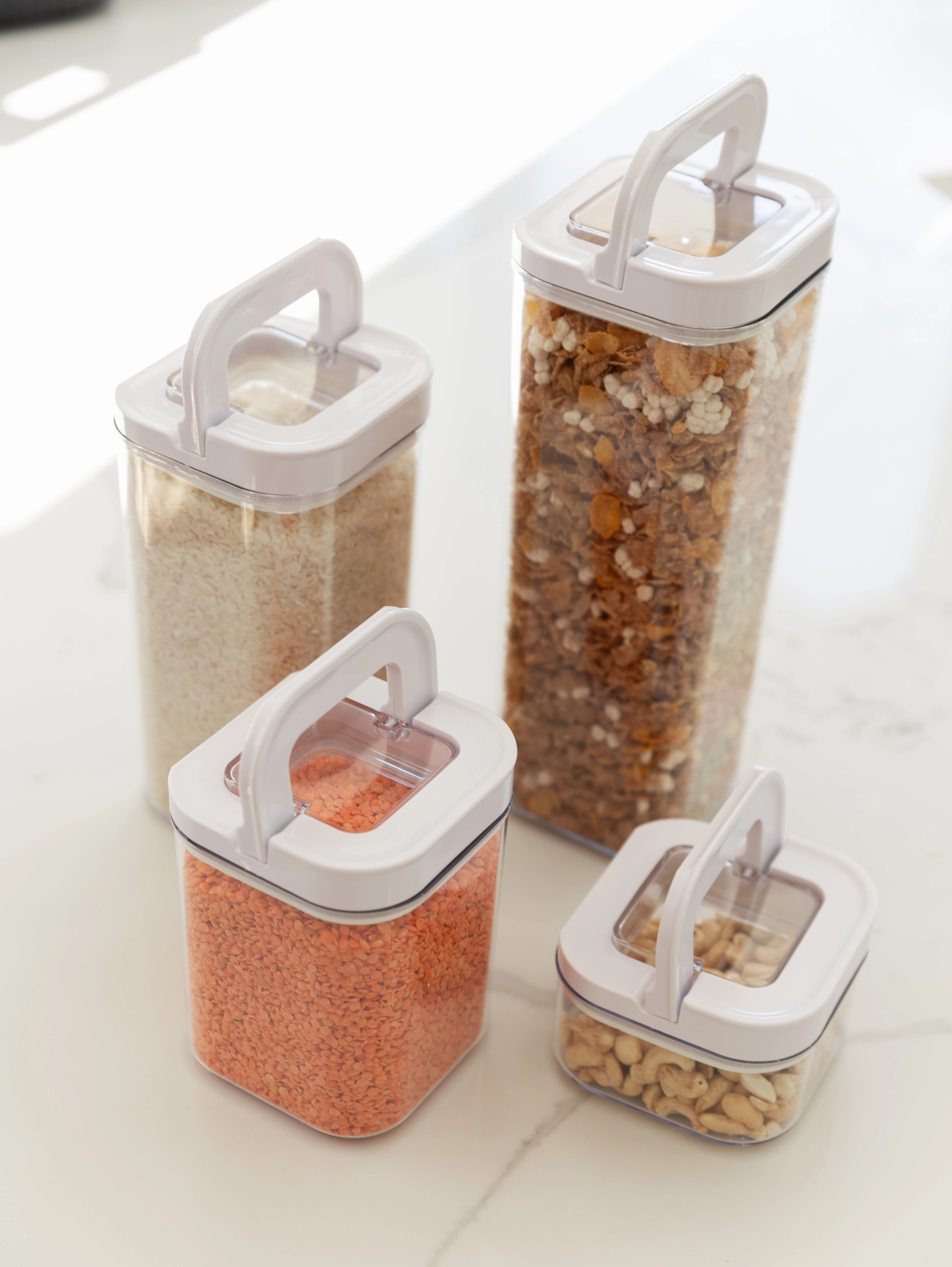 White Flip Canister Value Pack x 4