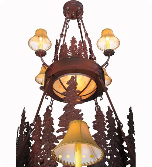 Wilbur Pines 2-Tier Chandelier