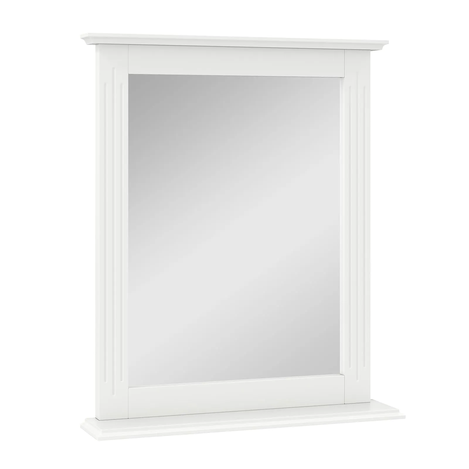 Wooden Frame Modern Rectangular Hanging Vanity Makeup Mirrors for Washroom