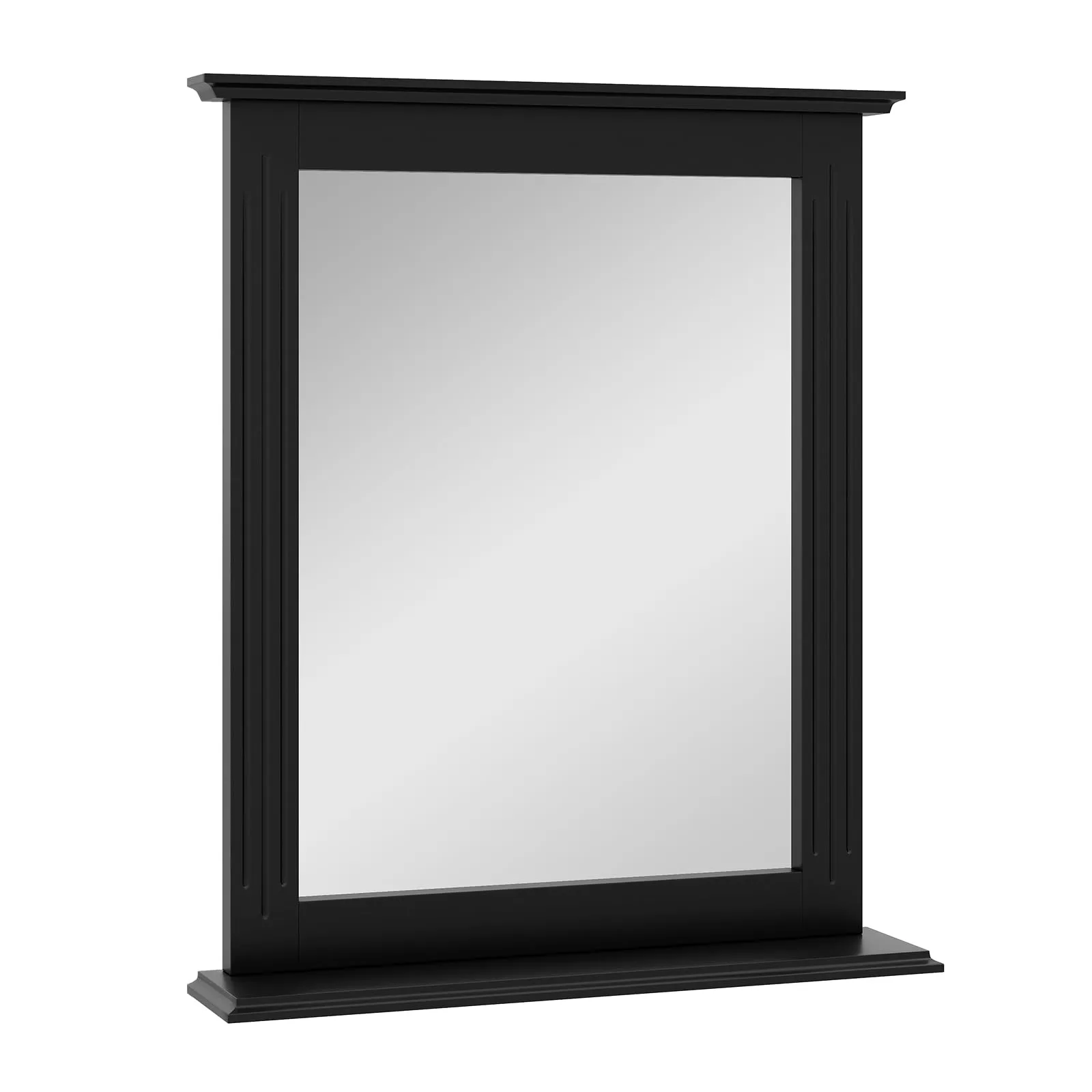 Wooden Frame Modern Rectangular Hanging Vanity Makeup Mirrors for Washroom