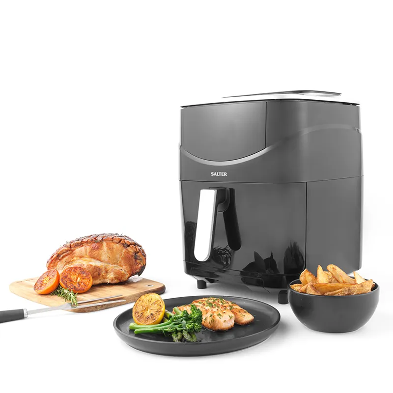 XL Digital  Steam Air Fryer 6.5, Black lamp shade, drum shade